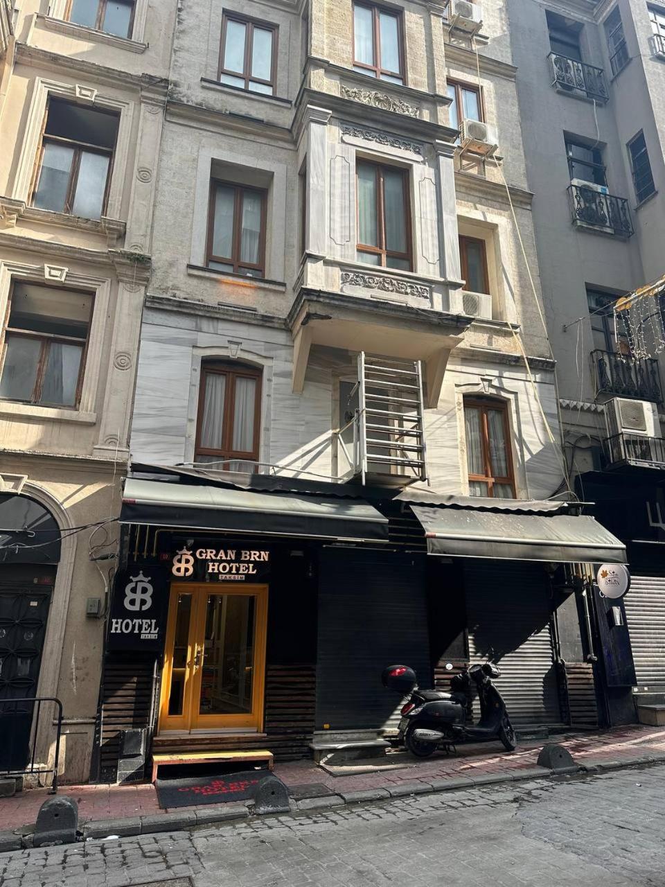 Gran Brn Hotel Taksim Istanbul Eksteriør billede