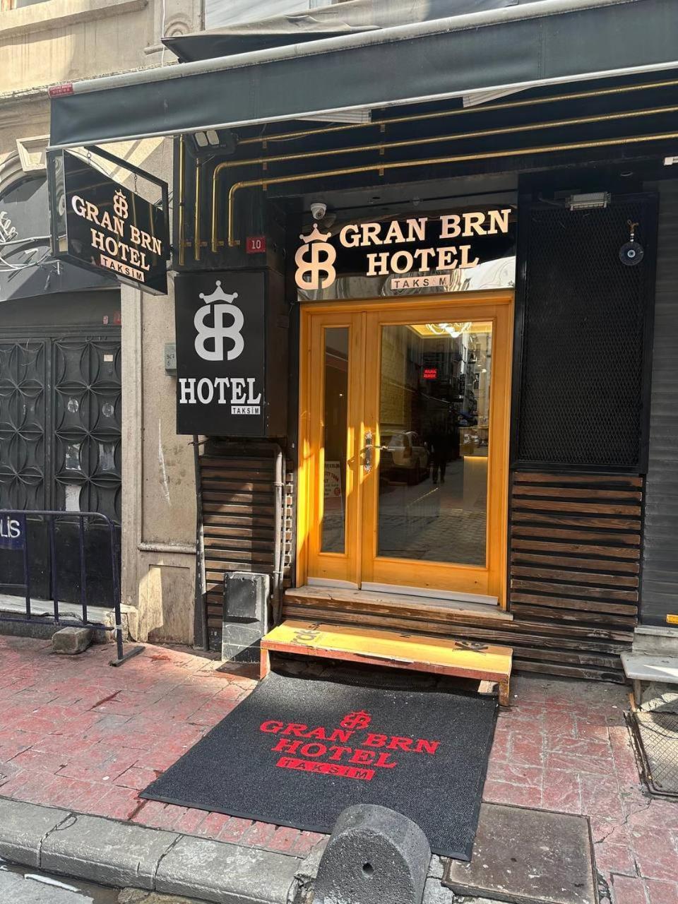 Gran Brn Hotel Taksim Istanbul Eksteriør billede